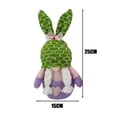 thumbnail image 5 of Pompotops Clearance Sales 1PC Easter Bunny Gnomes Spring Gift Room Faceless Doll Decorations Present, 5 of 5