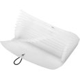 thumbnail image 5 of 13 Pockets Accordion File Folder Office,Home or School Receipt Organiser File Pockets Folder Mini Expanding File Bills Document - Size (White), 5 of 5