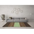 thumbnail image 3 of Ahgly Company Indoor Rectangle Abstract Light Blue Modern Area Rugs, 8' x 12', 3 of 4