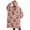 Pink Cow Strawberry, variant on Oversized Wearable Blanket Hoodie,White Cow Cow Head Pattern Sherpa Blanket Hoodie with Super Pockets,Super Warm Fuzzy Pullover for Women & Men