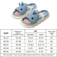 thumbnail image 2 of Lindas zapatillas planas casuales zapatillas de tiburón antideslizantes cómodas para hombres y mujeres, 2 of 9