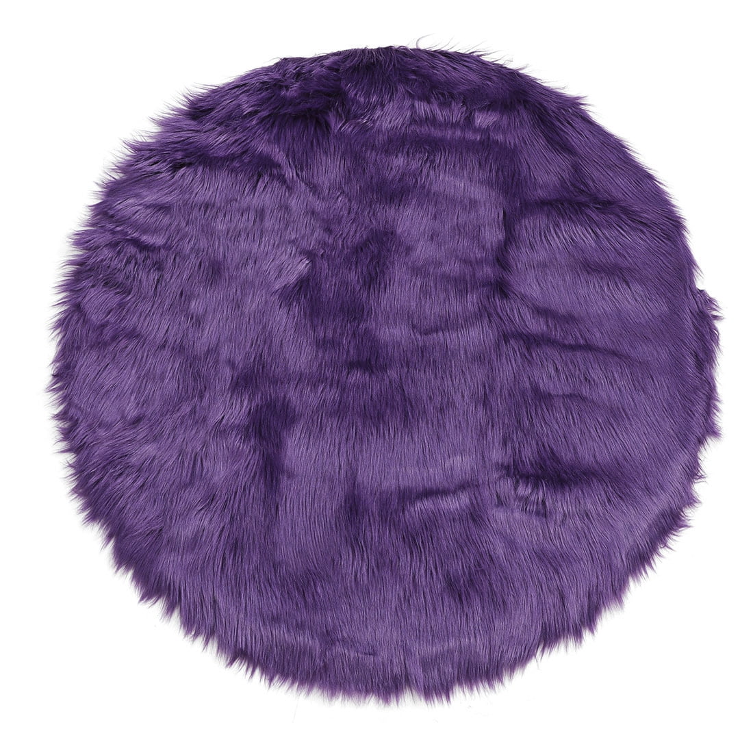 Round Faux Sheepskin Rug Photos