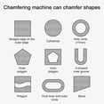 thumbnail image 2 of 10pcs Pneumatic Chamfering Machine Blade Set Carpenter Chamfering Tool Replacement Blade Kit Chamfering Machine Accessory, 2 of 5