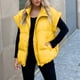 thumbnail image 4 of Sudadera con capucha y manga larga para mujer, con cuello de cremallera y abrigo, 4 of 9