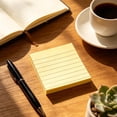 Colored Sticky Notes 100 Sheets Horizontal Notebook Tearable Notes for ...