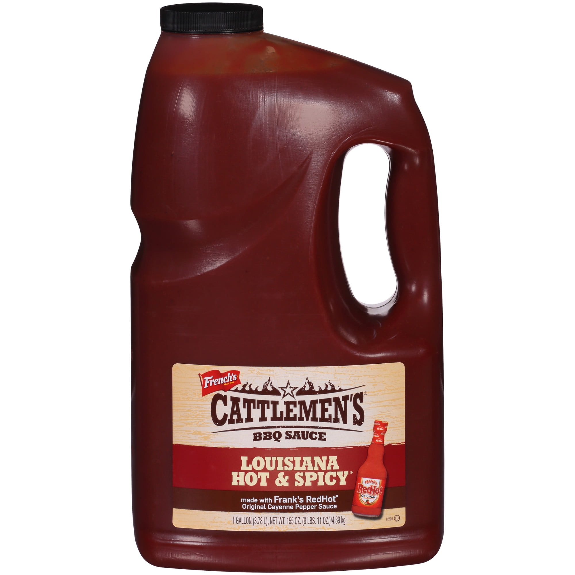 Cattlemen's Louisiana Hot & Spicy BBQ Sauce, 1 gal