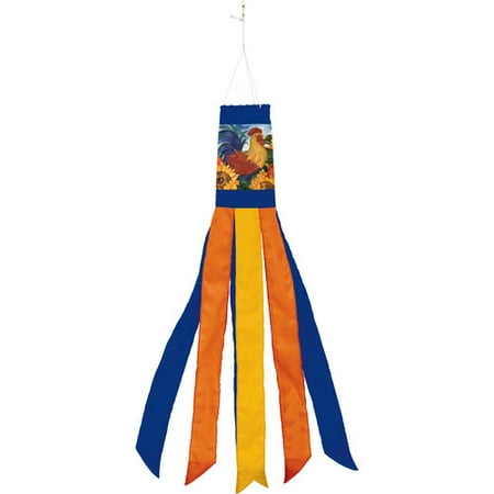 Fall Rooster Windsock