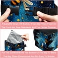 thumbnail image 4 of Honeybee Foldable Car Trash Bin Mini Trash Can with Lid, Leak-proof, Hanging Storage Bag - Car Garbage Can, 4 of 6