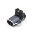 thumbnail image 1 of Conector Adaptador Cargador Micro USB Hembra para Garmin Fenix ​​7/7S (Codo 3D) WDOplteas  Para estrenar, 1 of 9