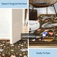 thumbnail image 5 of Nanan 6'x9' Cat Area Rug, Washable Non Slip Stain-resistant Rugs for Dining Room Home Office, Soft Foldable Carpet, Brown, 5 of 6