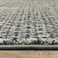 thumbnail image 4 of Style Haven  Salinas Industrial Tweed Blue/ Ivory Indoor Area Rug 2'3" x 7'6", 4 of 5