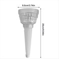 thumbnail image 3 of Automotive Funnels Anti-Scalding Freedom Funnel Anti-Scalding Spill-Free Oil Filter Funnel for Car Repair Outdoor,1 * Machine filter funnel,White, 3 of 5