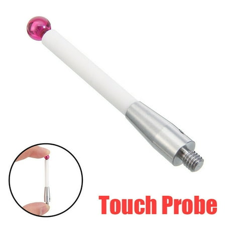 

GLFSIL CMM Touch Probe Stylus 6mm Dia Rubine Ball Ceramic Stem M4 CMM A-5000-3709