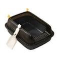 thumbnail image 5 of Cat for Indoor Cats, Open Top Pet Litter Tray, Anti Splashing Durable Cat Litter Tray, Cat Sandbox Potty Toilet with High Sides Gray, 5 of 9