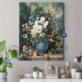 thumbnail image 4 of QISVANSET Floral Arrangement Canvas Wall Print 15.75x11.81 Inches, 4 of 5
