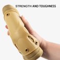 thumbnail image 4 of Soidarity Rodillera para acampar al aire libre, rodillera con correas ajustables, coderas antideslizantes, rodillera protectora, equipo de seguridad para Camuflaje Soidarity OD027064-04, 4 of 6