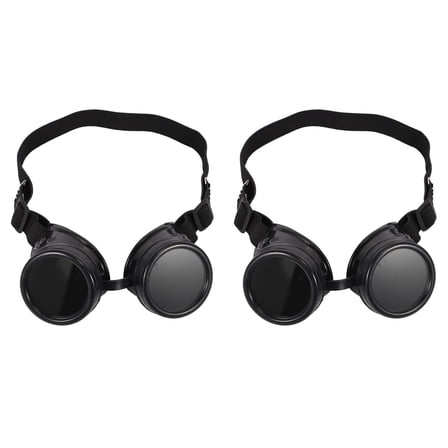 2X New Welding Cutting Welders Industrial Safety Goggles Cup Goggles,2 x Glasses,Black