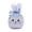 White, variant on CoreLiving Small Easter Baskets Alternative Velvet Bunny Bags Drawstring Pouches for Treats Candy and Jewelry Party Favor Containers Decorations