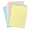 Colorbok Smooth Pastel Multicolor Cardstock, 8.5" x 11", 121 lb./180