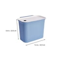 thumbnail image 2 of FOMIYES Papelera De Pared Azul Para Cocina Con Sellada Colgante Duradera De PP, 2 of 8