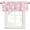 Pink, variant on Clouds Sky Kitchen Valances for Windows, Cartoon Pink White Cloud Modern Simple Art Bathroom Window Valances 42x12 Inch Rod Pocket Window Treatments Valance Curtains for Living Room Bedroom Decor