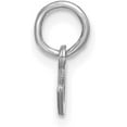 thumbnail image 2 of Avariah 14KW White Gold Lower case Letter P Initial Charm, 2 of 6