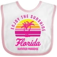 thumbnail image 3 of Inktastic Enjoy the Sunshine Florida Summer Paradise Boys or Girls Baby Bib, 3 of 4