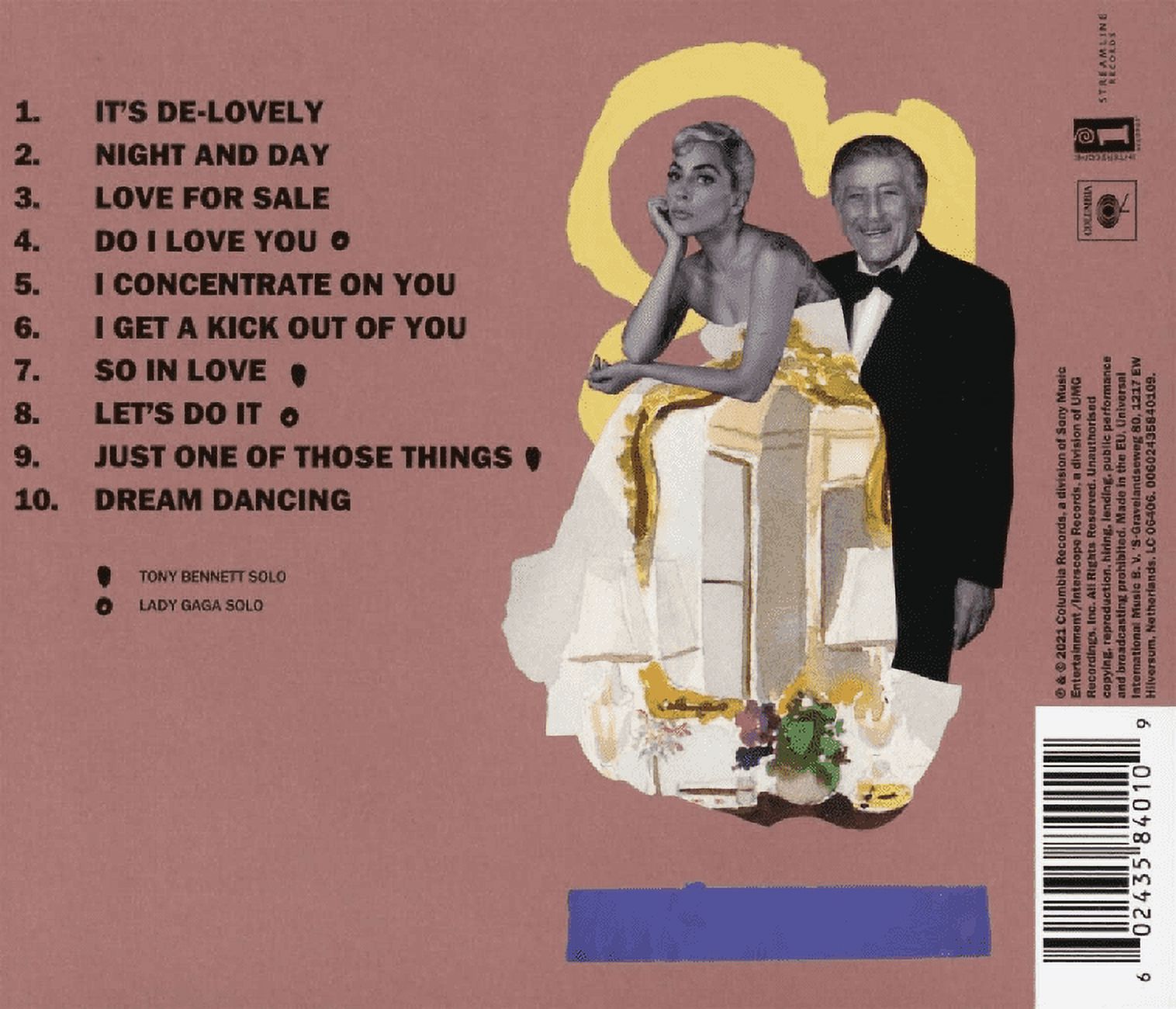 Tony Bennett & Lady Gaga - Love For Sale - Jazz - CD - image 2 of 2