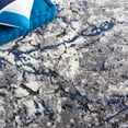 thumbnail image 6 of SAFAVIEH Petra Morven Abstract Area Rug, Light Grey/Light Beige, 6'7" x 6'7" Square, 6 of 8