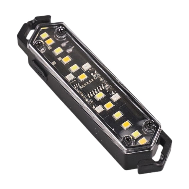 Luz de advertencia compacta liviana para acampar Guyline Luz de advertencia Portable para atmósfera al aire libre Viajes de mochilero nocturno