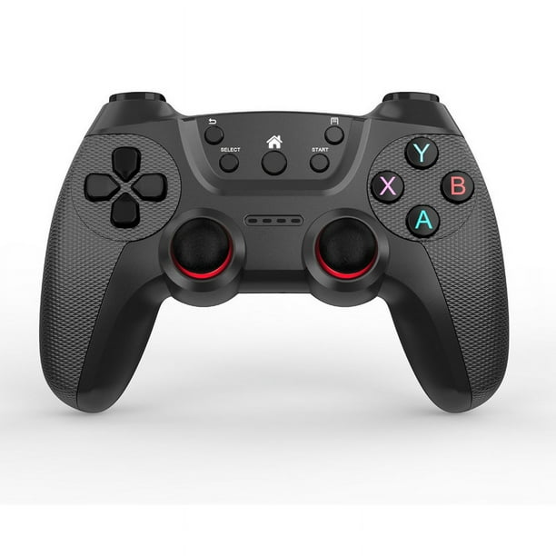 No Es Necesario Editar Controlador Juegos Inalámbrico USB+Micro 2.4G Android PC TV Box Controlador Computadora Con Función Ráfaga USB+Micro (negro Clásico)