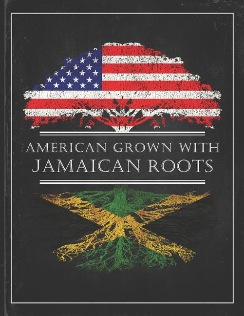 Jamaican Roots Personalized Gift for Grown in America Born in Jamaica