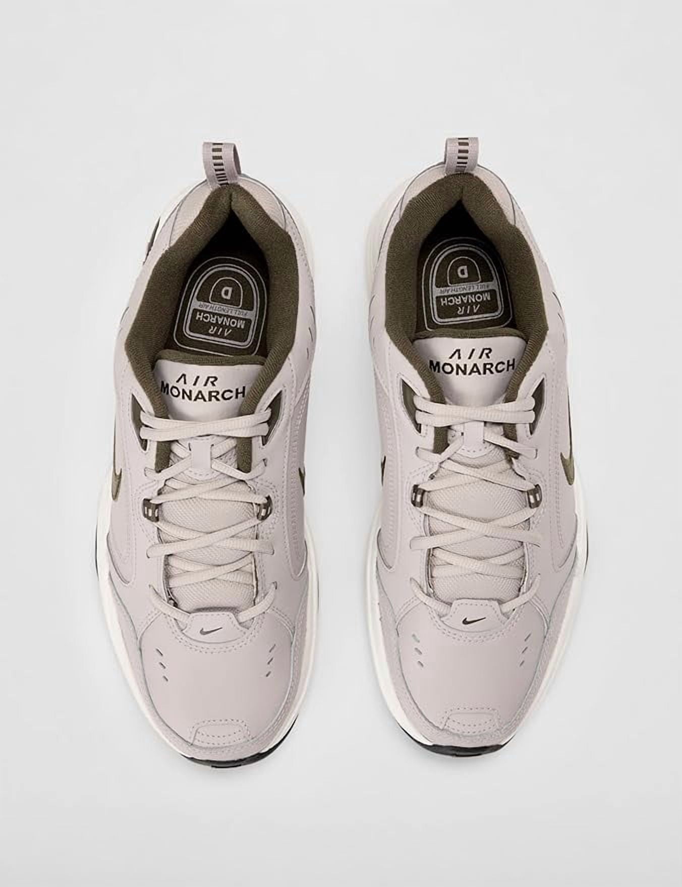 Nike Men's Air Monarch IV Training/Workout Shoe (Moon Particle/Dark Hazel-Black) Size 8