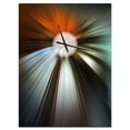 thumbnail image 1 of DesignArt Horloge Murale Grande Couleur Brun Focus, 1 of 2