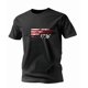 thumbnail image 1 of Camiseta con estampado gráfico de la bandera de 1776 para hombre, estilo casual de algodón, 1 of 6
