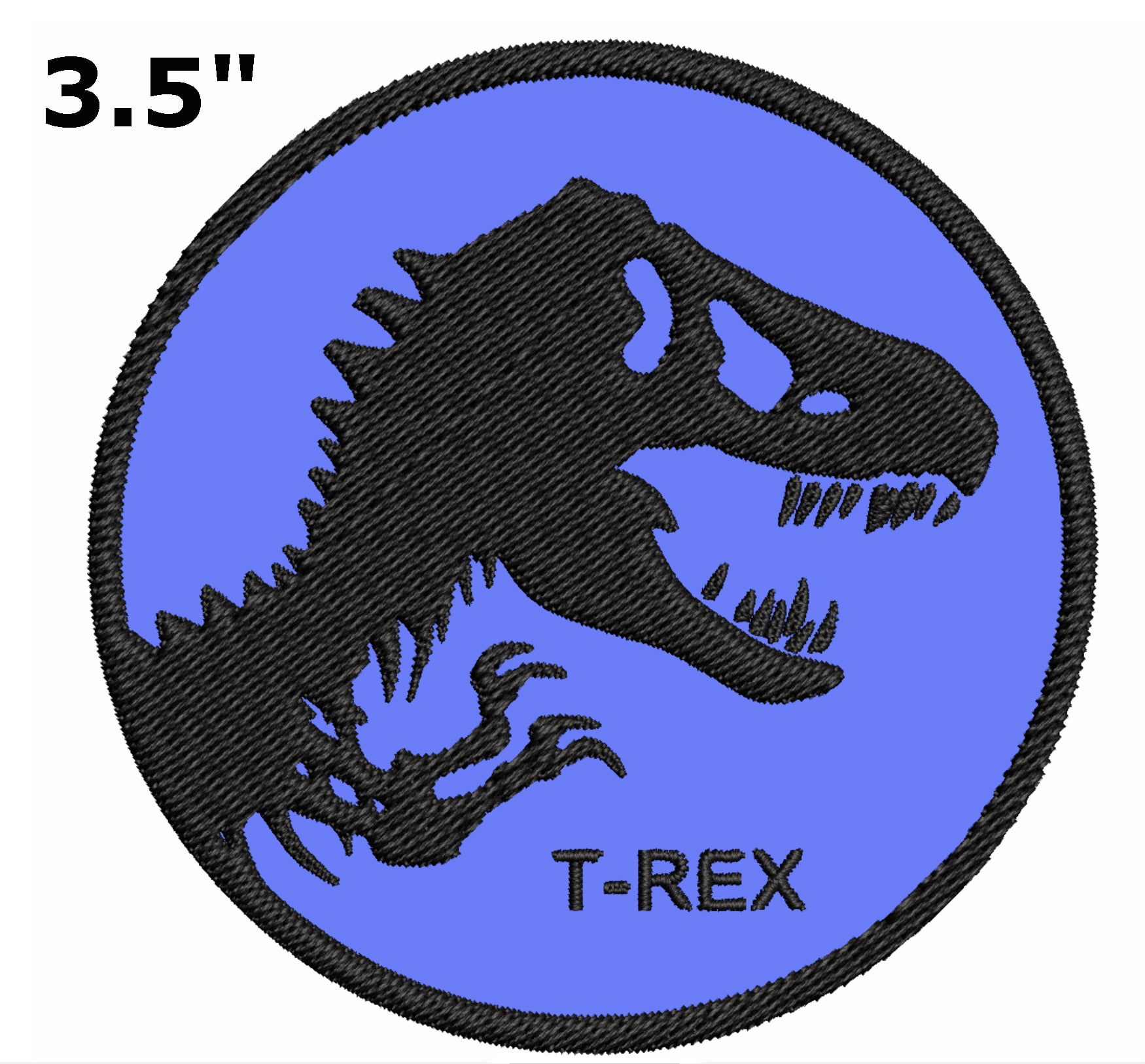 Jurassic World Park Uniform/Costume Patch 2 3/4 inches wide 