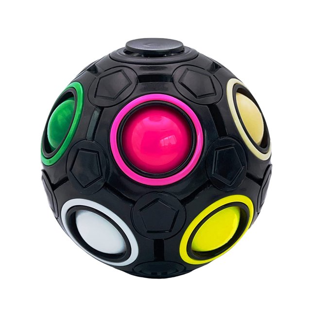 Fidget Ball Brain Teaser para niños, rompecabezas 3D, juguetes de viaje para niños y niñas Zhivalor CPB-US-CJZ889-2