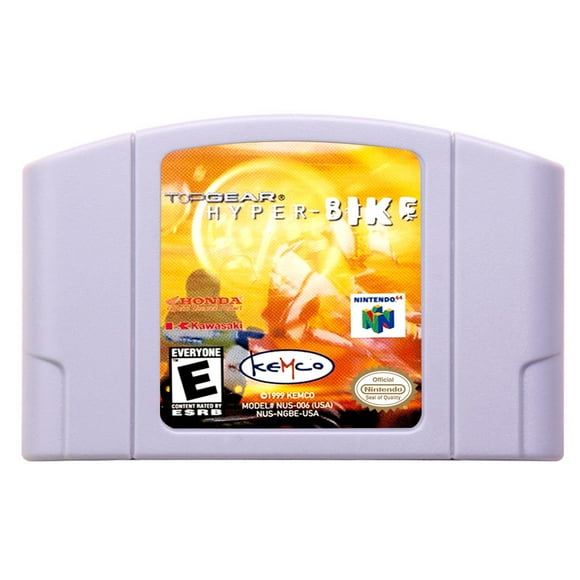 N64 games Cartridge Top Gear Hyper-Bike