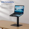 thumbnail image 3 of Laptop Stand Ergonomic Adjustable Notebook Stand Laptop Riser for Standing Work Computer Holder Compatible with Air Pro Dell HP Lenovo More ” Laptops, 3 of 9