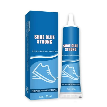 

Strong Shoe Glue Superglue with Non-Drip for Vertical Applications Clear Glue with Precise Nozzle Professional Waterproof Shoe Repair Adhesive for Trainers Leather Shoes High Heels Slippers 50g