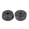 thumbnail image 1 of Adaptador de cubo hexagonal de rueda delantera de aleación de aluminio para coche Axial Rock Racer 90026 RC (negro), 1 of 8