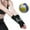 A, variant on Volleyball Arm Sleeves,Black Volleyball forearm Pads Nylon Volleyball Protective Sleeve Gloves with Thumb Holes Volleyball Arm Guard for Women Teen Youth,Medium