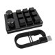 thumbnail image 2 of Programación Teclado Macro USB 9 Teclas + 2 Perillas Teclado Mecánico (Negro), 2 of 9