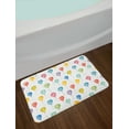 thumbnail image 2 of Colorful Bath Mat, Colorful Balloons Birthday Party Theme Celebration Festival Surprise Event Pattern, Non-Slip Plush Mat Bathroom Kitchen Laundry Room Decor, 29.5 X 17.5 Inches, Multicolor, Ambesonne, 2 of 2
