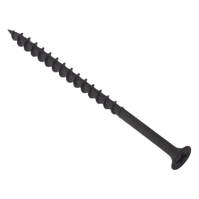 ForgeFix - Drywall Screw Phillips Bugle Head SCT Black Phosp 4.2 x 65mm Box 100