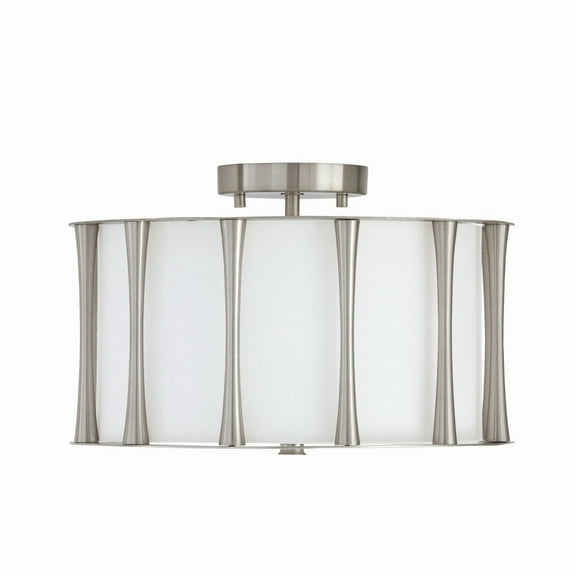 Capital Lighting - Bodie - 3 Light Semi-Flush Mount In Vintage Style-9 Inches