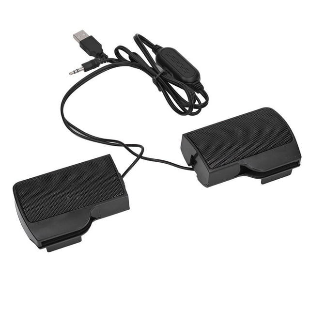 CNKOO Laptop Speakers Usb Powered Wired Monitor Soundbar Stereo Sound With Screen Clip For Monitor Notebook Tablets Tv