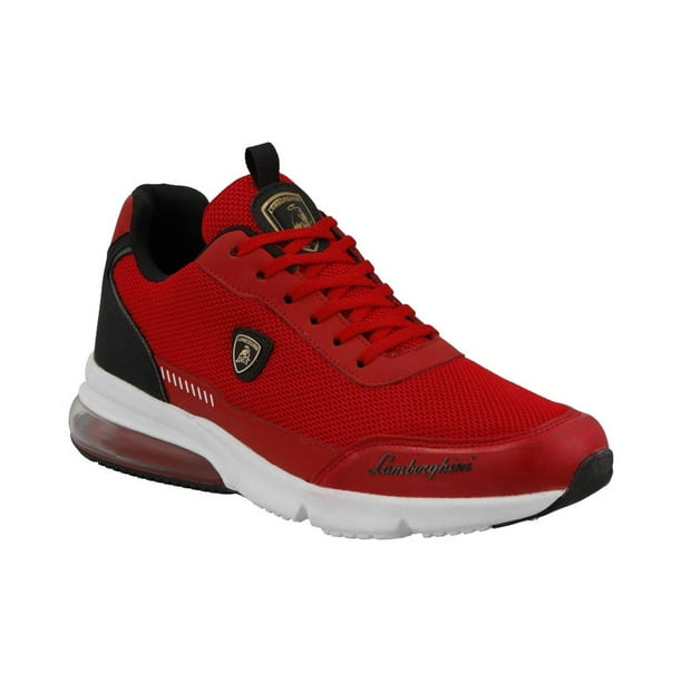 Tenis Deportivos Lamborghini Hombre Soporte Cómodos rojo 28.5 5065
