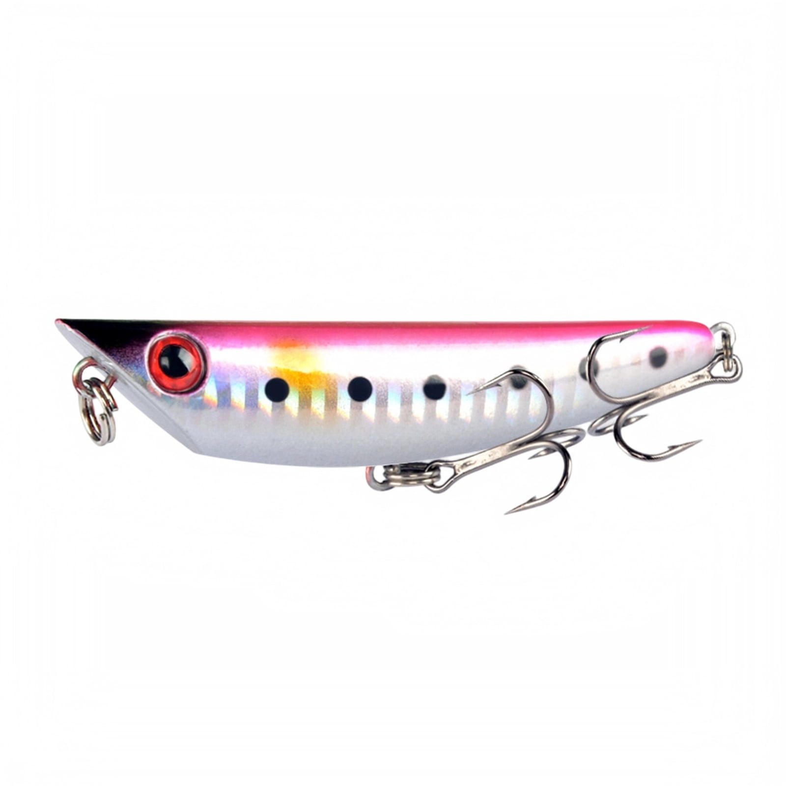 Walk The Dog Popper Topwater Pencil Popper Lure Surface Fishing Bait for Freshwater and Saltwater Species