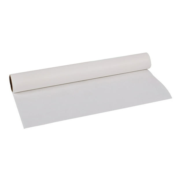 Advancent Hojas para hornear barbacoa Papel para hornear de pulpa de resistente a altas temperaturas antiadherente a prueba de aceite Herramientas y accesorios para hornear blanco 5m * 30cm